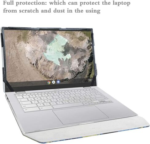 Alapmk Protective Case for 14" ASUS Chromebook C425/Chromebook Flip C433TA & Lenovo Yoga Slim 7 14IIL05/Ideapad Slim 7 14IIL05 & Dell Latitude 7410 7420/Latitude 7410 7420 2-in-1 Laptop,Love Tree in Saudi Arabia