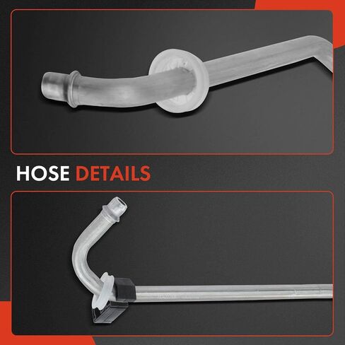 A-Premium Inlet and Outlet Engine Oil Cooler Line Hose Assembly Compatible with Chevrolet Blazer 1996-2005 S10 GMC Sonoma 1996-2003 Jimmy 1996-2004 4.3L RWD in Saudi Arabia