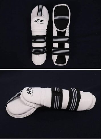KeuLEn Taekwondo Extra Long Arm & Elbow Protectors, Martial Arts Karate Training Football Protective Sleeve Arm Guards Pads Gym Team Match Sparring Gear for Adult Men Women Youth Kids in Saudi Arabia