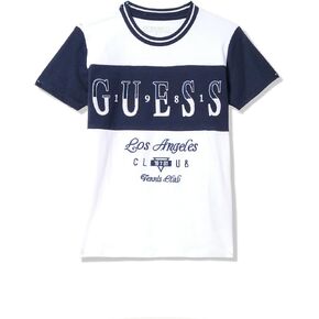 GUESS Boys' Organic Cotton Los Angeles Tennis Club Shirt