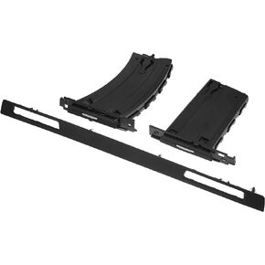 X AUTOHAUX 3pcs Car Cup Holder Set Trim Divers Passenger Side for BMW E90 E91 E92 E93 3 Series 05-14 51459173469 51459173463 Car Copilot Cup Drink Holder Panel Carbon Fiber Pattern
