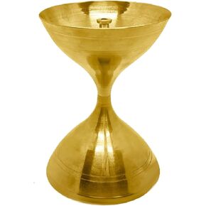 Brass Akhand Diya Oil Lamp for Diwali Pooja and Festive Puja Worship Spiritual Religious Decoration 4Inch - 1pc