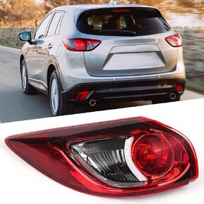 Huray Left Tail Light Fit for Mazda CX-5 2013-2016 Taillight Tail lamp Brake Lamp Replacement for MA2804111, Driver Side LH Outer