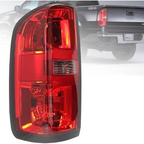 مجموعة مصابيح الذيل متوافقة مع مصابيح الفرامل الخلفية لسيارة Chevy Colorado 2015-2022، مصابيح الفرامل الخلفية البديلة والحزام متضمن من نوع الهالوجين جانب الركاب الأيمن in Kuwait