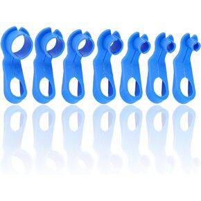 7PCS Fuel Line Disconnect Tool Set,Universal AC Line Disconnect Tool with 1/4 5/16 3/8 1/2 5/8 3/4 7/8 Inch,Professional Car Accessories Fuel Line Removal Tool Quick Disconnect Tool