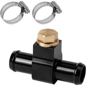 Upgrade Heather Hose Connector Replace 92500-AR000 & 92500-JK20A Compatible with Nissan 350Z,Compatible with Infiniti G35 G37 EX35 FX35 FX50 with 2PCS Clamps