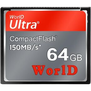 64GB Compact Flash Card Original CF Card UDMA Camera Memory Card for Professional Photographer Enthusiast 150MB/s SDCFH-064GB