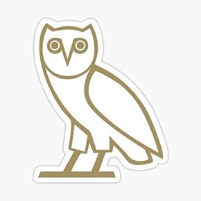 OVO Sticker - Sticker Graphic - Auto, Wall, Laptop, Cell, Truck Sticker for Windows, Cars, Trucks