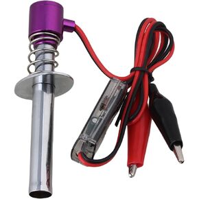 BQLZR Metal Purple Upgraded 6V -24V Electronic Glow Plug Starter Igniter Replacement for Nitro RC Car