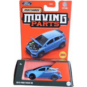 Matchbox 2018 Ford Focus RS, Moving Parts [Blue], FWD28