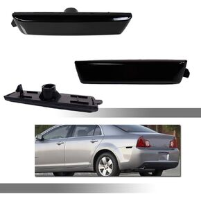 for 2008 2009 2010 2011 2012 Chevrolet Malibu Rear Side Marker Light Red Lens Red LED Fender Lamp