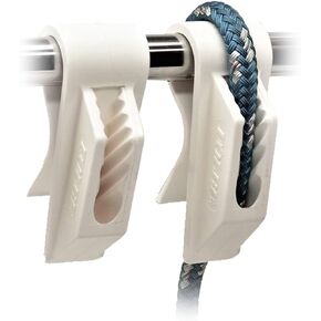 Folbe Boat Fender Hanger Adjuster Clip (Sold in Pairs) - Fits 7/8" (22 mm) Rails - White