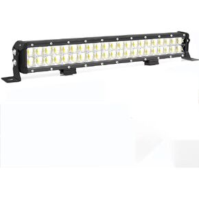 22 Inch 120W RGBLED Light Bar Off-Road Color Changing Light Chasing RGB Halo 8 Solid Colors with Flash Mode Flood Combination Beam Waterproof Car Work Light for Truck Pickup SUV ATV