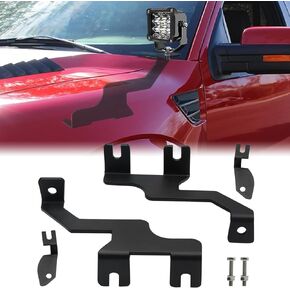 JERBOR غطاء محرك السيارة العلوي عمود LED ضوء العمل قرنة جبل بين قوسين عدة، خندق ضوء بين قوسين عدة مناسبة لفورد F-150 2004-2014 وSVT رابتور 2010-2014 in Kuwait