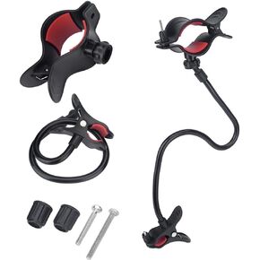 Feeding Bottle Holder Black ABS New Hands Free Adjustable Kids Baby Water Milk Feeding Bottle Holder Clamp Bracket for Baby