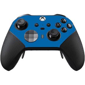 MightySkins Skin Compatible with Xbox Elite Series 2 Controller - Solid Blue | Protective, Durable, and Unique Vinyl Decal wrap Cover | Easy to Apply, Remove, and Change Styles | Made in The USA