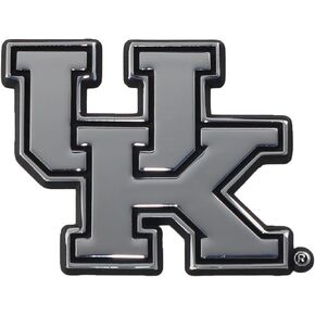 Kentucky KU Wildcats Chrome Plated Premium Metal Car Truck Motorcycle University Emblem