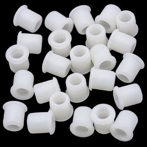 Rexka 25pcs Universal Hood Trunk Lid Emblem Badge Name Plate Grommet Nut 2019972281 Compatible with Mercedes Benz CLK320 CLK430 E320, E350, 300DT, 560SL, 450SL, 380SL, C300, SL500, 300SD, C230 & More
