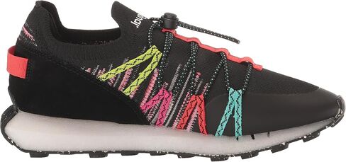 Desigual Women's 4 Woman Knit Sneakers Low Shoes_Jogger_Sock Etnic 2000 Black in Saudi Arabia