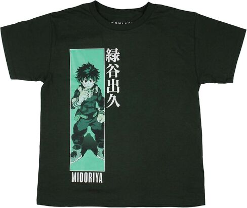 تي شيرت شبابي من Seven Times Six My Hero Academia للأولاد Izuku Deku Midoriya in Saudi Arabia