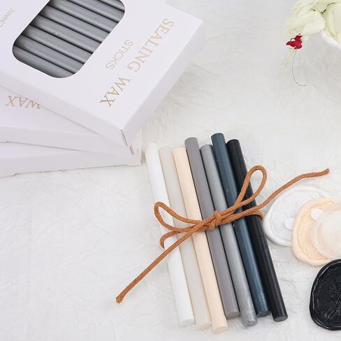 Translucence Sealing Wax Sticks STAMPMASTER 20pcs Wax Seal Stick Wax Gun Sealing Wax Sticks for Wedding Invitations Letter Envelope Cards Crafts Christmas Package Decoration in Kuwait