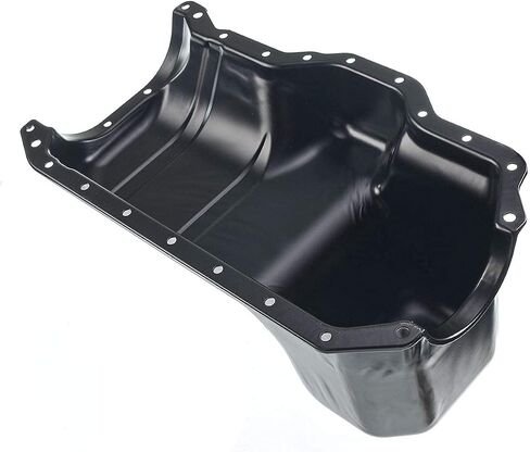 Engine Oil Pan and Drain Plug Compatible with Dodge Dakota 1996-2002 Jeep Cherokee 1996-2000 Wrangler 1997-2002(L4 2.5L Only) in Saudi Arabia