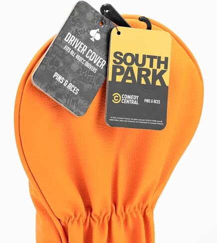 Pins & Aces South Park Head Cover - Premium, Hand-Made South Park Themed Headcover - Funny, Tour Quality Golf Club Cover - Style and Customize Your Golf Bag in Saudi Arabia