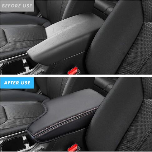 غطاء مسند ذراع وحدة التحكم المركزية لسوبارو 2018-2023 Crosstrek و2017-2023 Impreza Accessoies من جلد البولي يوريثان غطاء صندوق مسند الذراع غطاء وحدة التحكم الوسطى ملحقات حماية المقعد، برتقالي in Kuwait