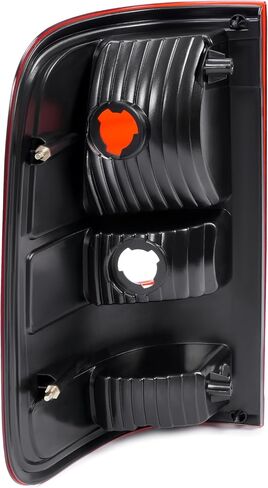 KUAFU الجانب الخلفي للركاب متوافق مع 2004-2008 Ford F150 F-150 لاستبدال 5L3Z13404CA 6L3Z13404BA FO2801182 مصباح فرامل خلفي هالوجين خلفي عدسة حمراء + عدسة بلاستيكية شفافة in Kuwait