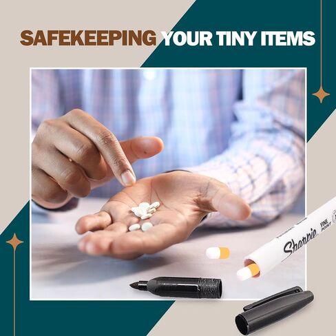 Fake Decoy Marker Pen Diversion Safe - Pen for Valuables to Hide Money - Black Large UPGRADED in Saudi Arabia