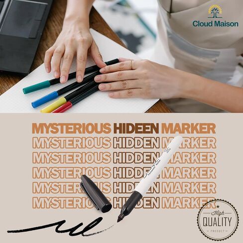 Fake Decoy Marker Pen Diversion Safe - Pen for Valuables to Hide Money - Black Large UPGRADED in Saudi Arabia