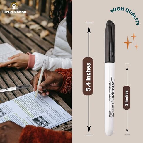 Fake Decoy Marker Pen Diversion Safe - Pen for Valuables to Hide Money - Black Large UPGRADED in Saudi Arabia