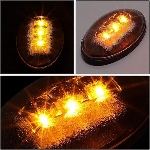 DNA Motoring FENDL-FSD99-CH Full Kit Dually Bed Fender LED Side Marker Light in Saudi Arabia