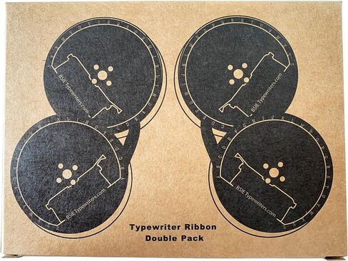 2 x Smith Corona Typewriter Ribbon - GR9 - Double Pack - 2 x Black & Red in Kuwait