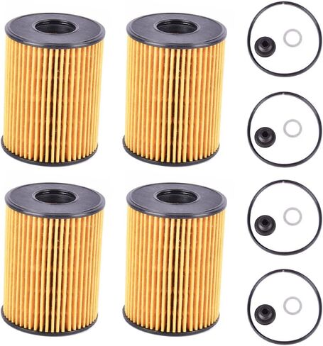 26320-3N000 Oil Filters with O-rings and Drain Plug Gaskets Compatible with Genesis G80 GV80 3.5L 2021-2023, GV70 3.5L 2022-2023, Kia Carnival 3.5L 2022-2023, Kia Carnival 3.5L 2022 in Saudi Arabia