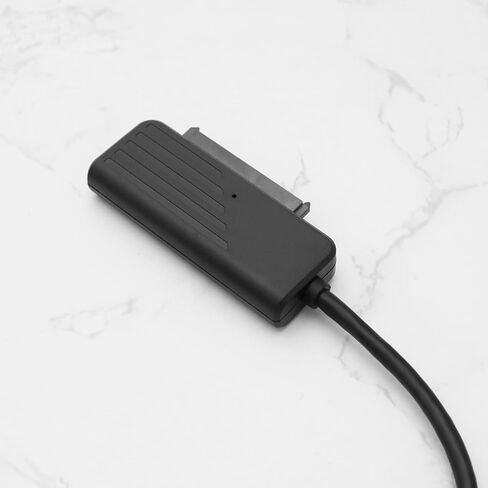 The Lord of the Tools كابل محول SATA إلى USB C قارئ القرص الصلب USB C لـ 6.35 سم (2.5 بوصة) معدل نقل SATA HDD/SSD يصل إلى 6 جيجابايت/ثانية التوصيل والتشغيل in Saudi Arabia