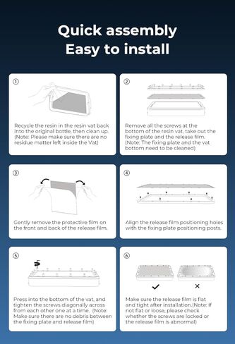 Creality 5PCS FEP Release Film 286x198x0.15mm متوافق مع Halot Mage/Mage Pro/ELEGOO Saturn 2 MSLA/Saturn 8K MSLA/ANYCUBIC Mono 2/ Photon M3 LCD SLA DLP الراتنج ثلاثية الأبعاد in Kuwait