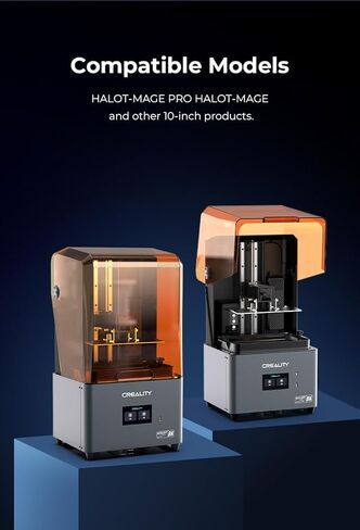 Creality 5PCS FEP Release Film 286x198x0.15mm متوافق مع Halot Mage/Mage Pro/ELEGOO Saturn 2 MSLA/Saturn 8K MSLA/ANYCUBIC Mono 2/ Photon M3 LCD SLA DLP الراتنج ثلاثية الأبعاد in Kuwait