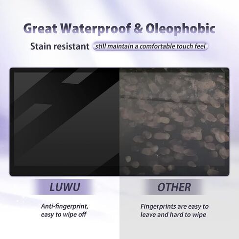 LUWU for 2022 Lexus ES 250 Screen Protector 12.3 Inch ES300h Screen Protector Infotainment Display PET Plastic Navigation Screen Protector ES350 Touchscreen Protective Film 2023 Lexus ES Accessories in Kuwait