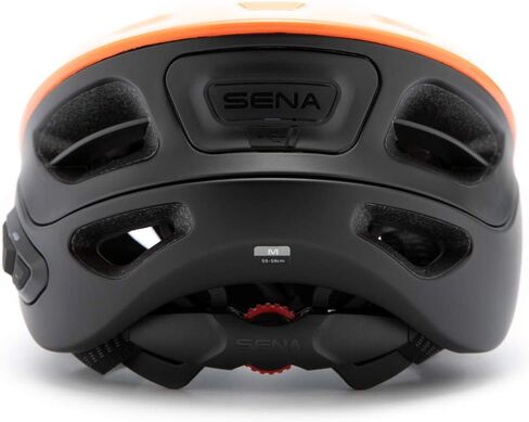 Sena R1 Smart Communications Helmet (Electric Tangerine, Medium) in Saudi Arabia