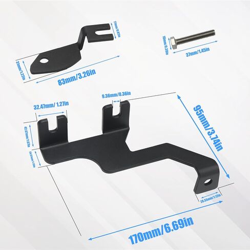 JERBOR غطاء محرك السيارة العلوي عمود LED ضوء العمل قرنة جبل بين قوسين عدة، خندق ضوء بين قوسين عدة مناسبة لفورد F-150 2004-2014 وSVT رابتور 2010-2014 in Kuwait