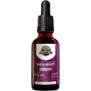 Earth's Love - Red Root Alcohol-Free Herbal Extract Tincture, Super-Concentrated Wildcrafted Red Root (Ceanothus Americanus) Dried Root (2 Fl Oz)