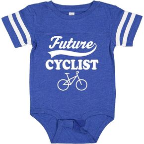 inktastic Future Cyclist Childs Bicyle Baby Bodysuit