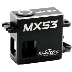 Powerhobby MX53 Internal Spool Metal Gear High Torque High Speed Brushless RC Rock Crawler Servo w Built in Winch Controller