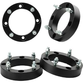AEagle 4x156 Wheel Adapters 1" for 2013+ Polaris Ranger RZR, Forged 4 Lug Wheel Spacers with 12x1.5 Studs 131mm Bore 4PCS