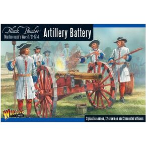 Black Powder Marlborough's War Artillery Battery Military Table Top Wargaming Plastic Model Kit 302015006