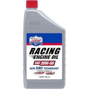 Lucas Oil 10620 Racing Only SAE 20W-50 Engine Oil - 1 Quart