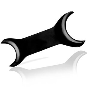 1 Piece Stainless Steel Photo Retractor Orthodontic Cheek Retractor Photography Double Ended Black Coated