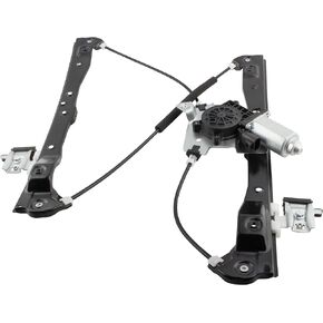 BOXI 748-532 Front Driver Side Power Window Regulator with Motor Fits for Chevrolet Malibu 2004 2005 2006 2007 2008 / Black/Replaces 25802961
