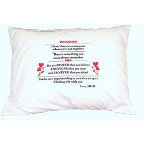 To My Daughter Pillow Case